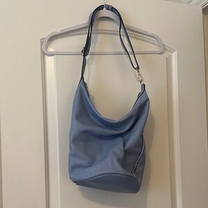 Elegant Blue Women's Shoulder Bag